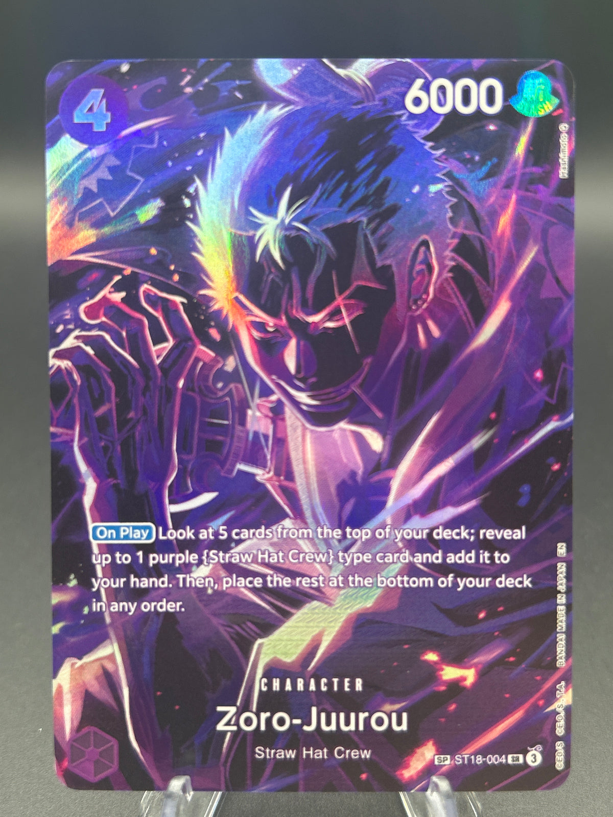 One Piece TCG: Zoro-Juurou (SP) ST18-004 - Legacy of the Master (OP12)