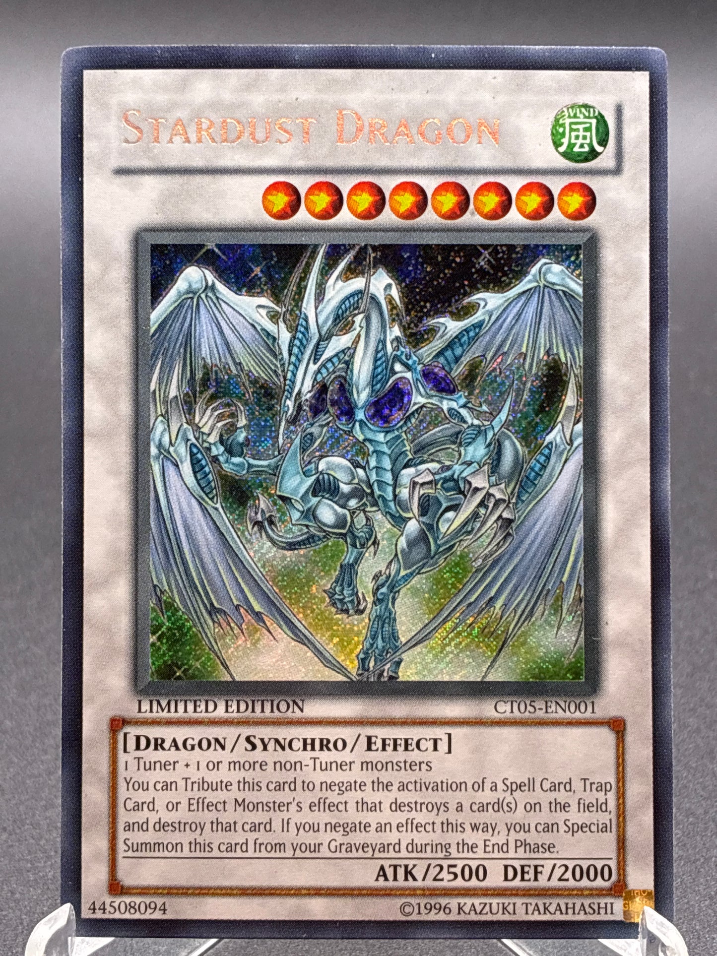 Yu-Gi-Oh! TCG: Stardust Dragon - CT05-EN001 - 2008 Collectors Tin (CT05)