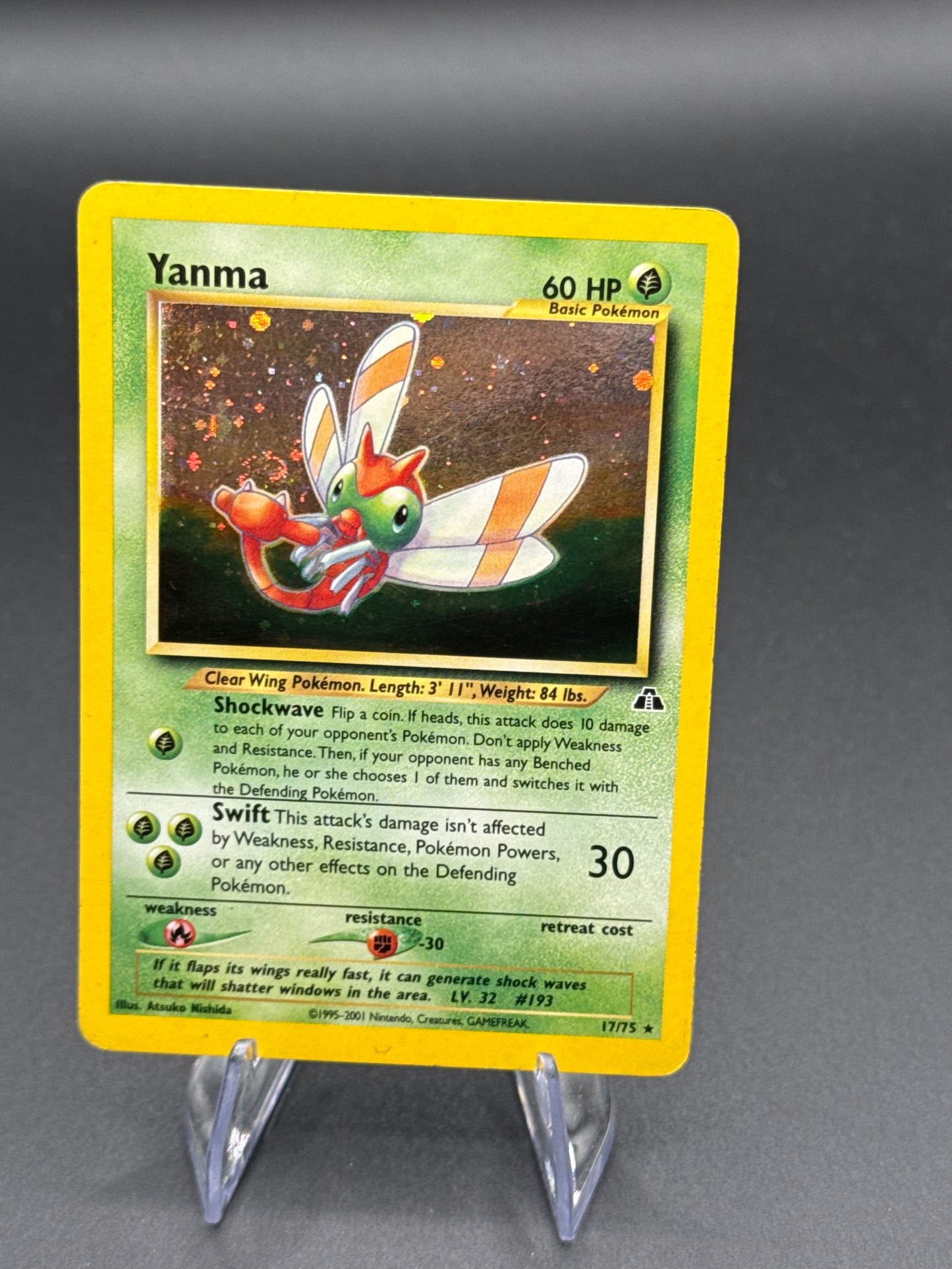 Pokémon TCG: 2001 Yanma 17/75 - Neo Discovery