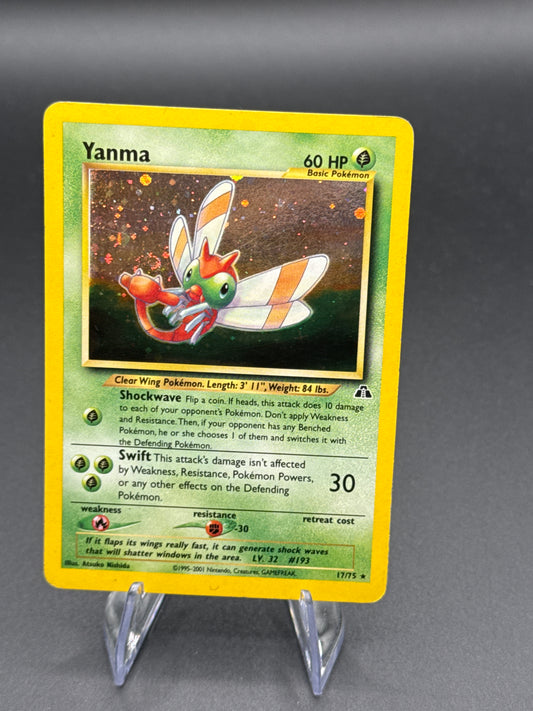 Pokémon TCG: 2001 Yanma 17/75 - Neo Discovery
