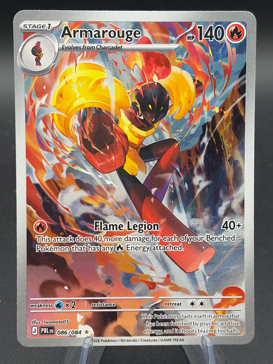 Pokémon TCG: 2026 Armarouge - 086/084 - ME05: Pitch Black