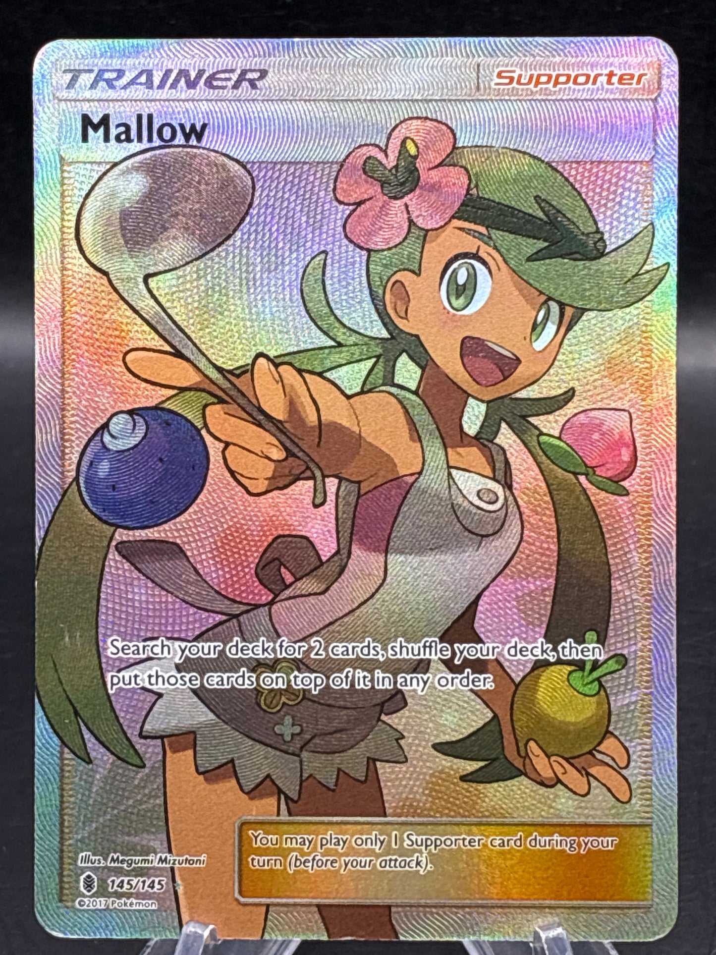 Pokémon TCG: 2017 - Mallow - 145/145 - SM: Guardians Rising