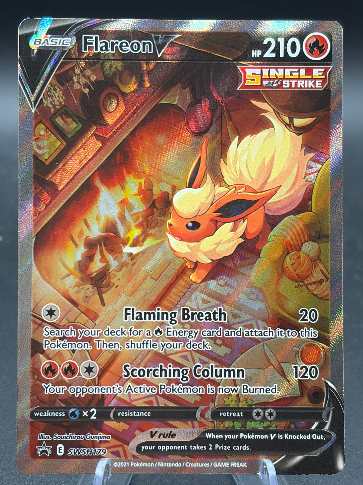 Pokémon TCG: 2021 Flareon V SWSH179 SWSH: Promo
