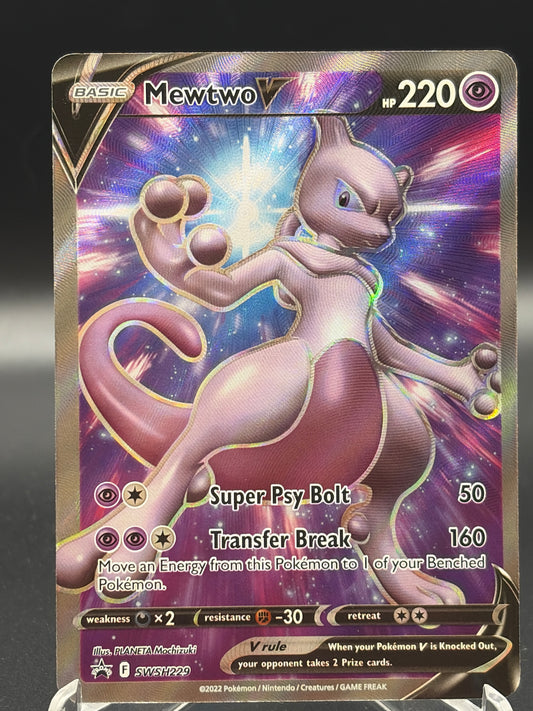 Pokémon TCG: 2022 Mewtwo V - SWSH229 - SWSH: Sword & Shield Promo