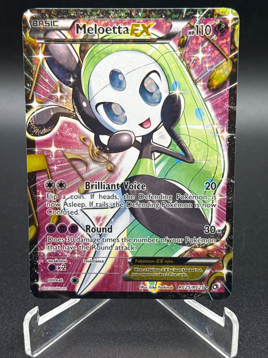 Pokémon TCG: 2013 Meloetta EX RC25/RC25 B&W Legendary Treasures