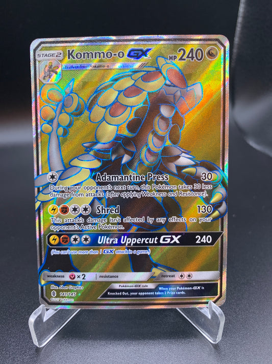 Pokemon TCG: 2017 Kommo-o GX 141/145 S&M: Guardians Rising