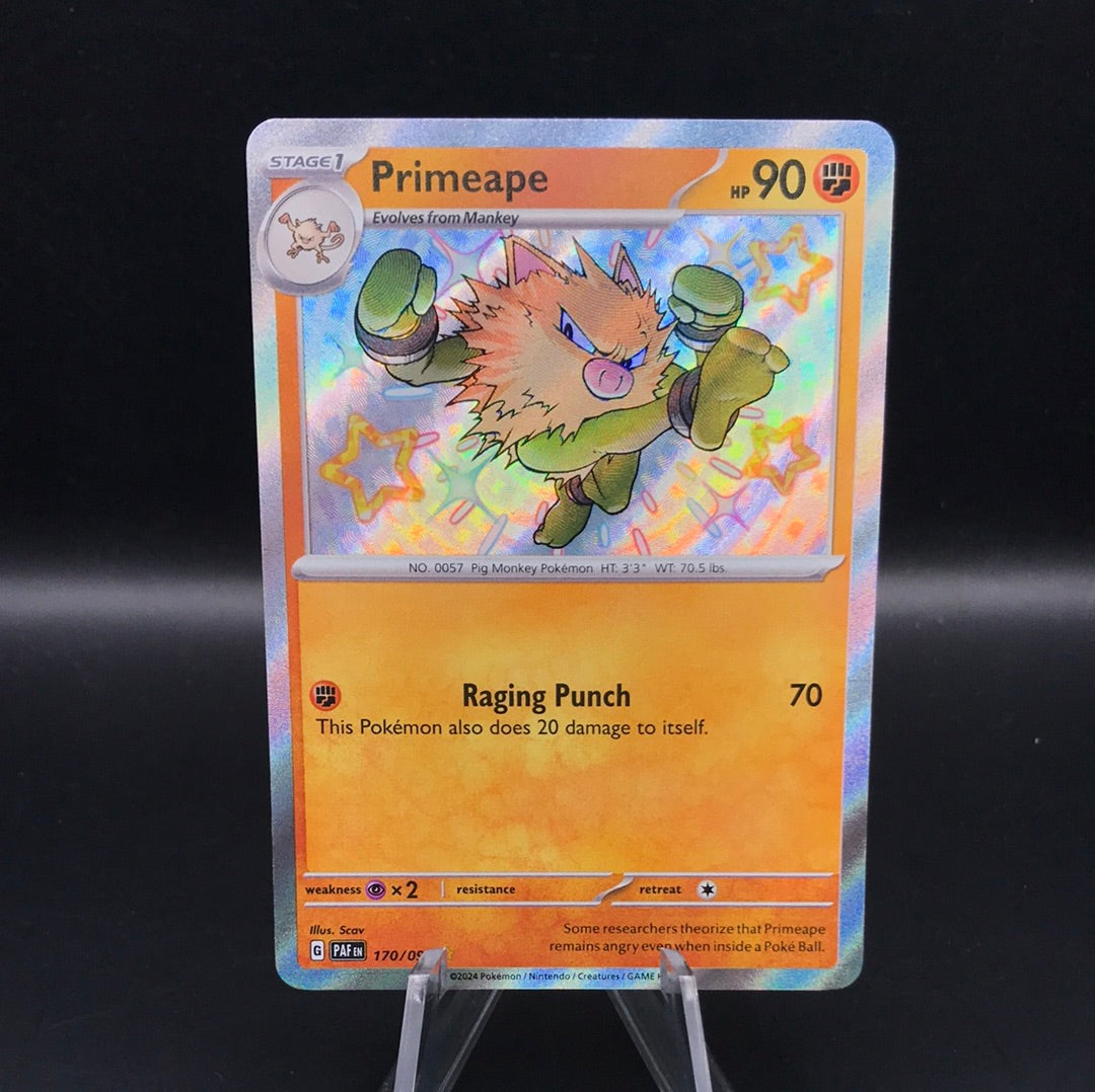 Pokémon TCG: 2024 Primeape 170/091 S&V: Paldean Fates