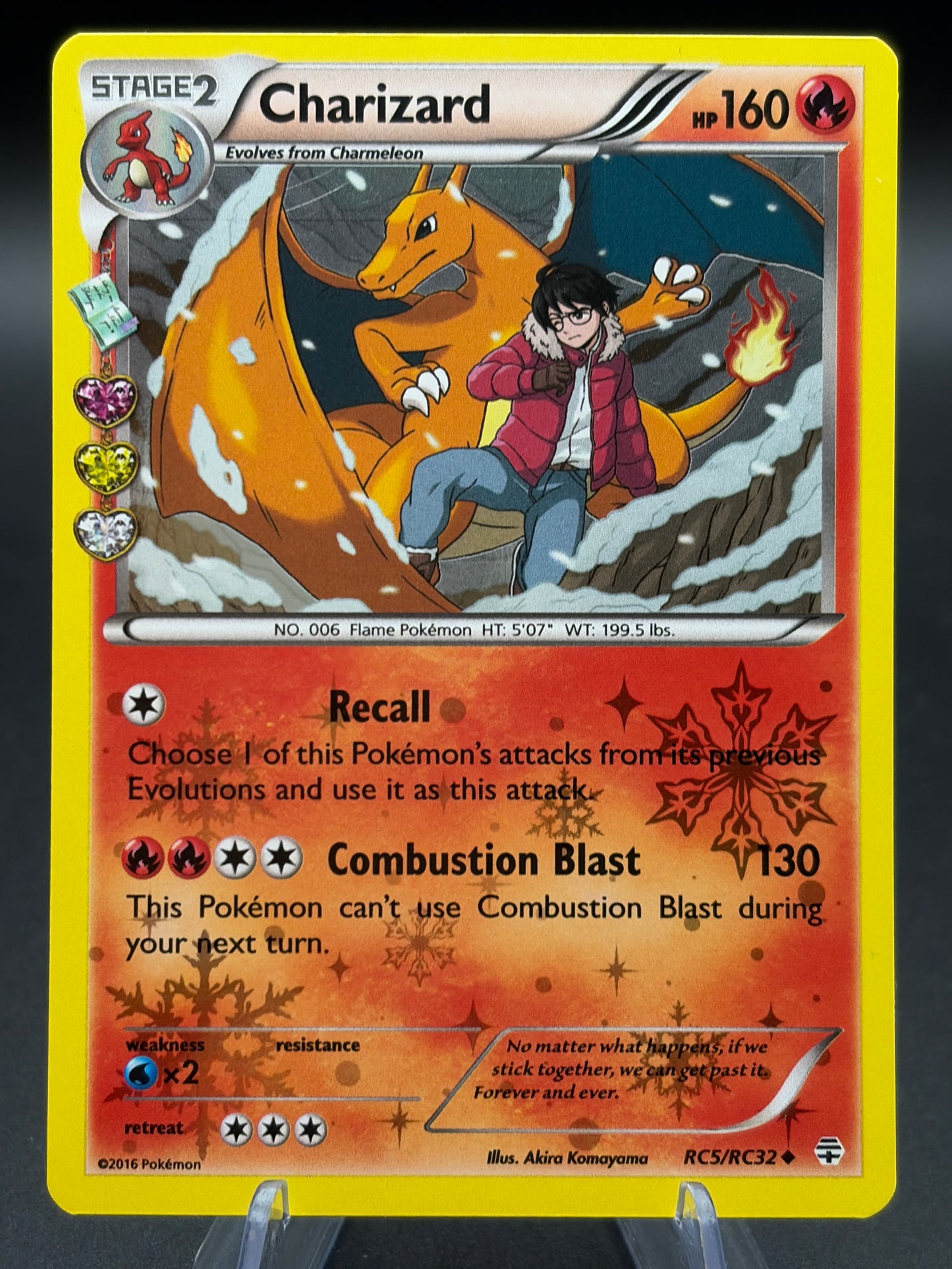 Pokémon TCG: 2016 Charizard - RC5/RC32 - XY: Generations Radiant Collection