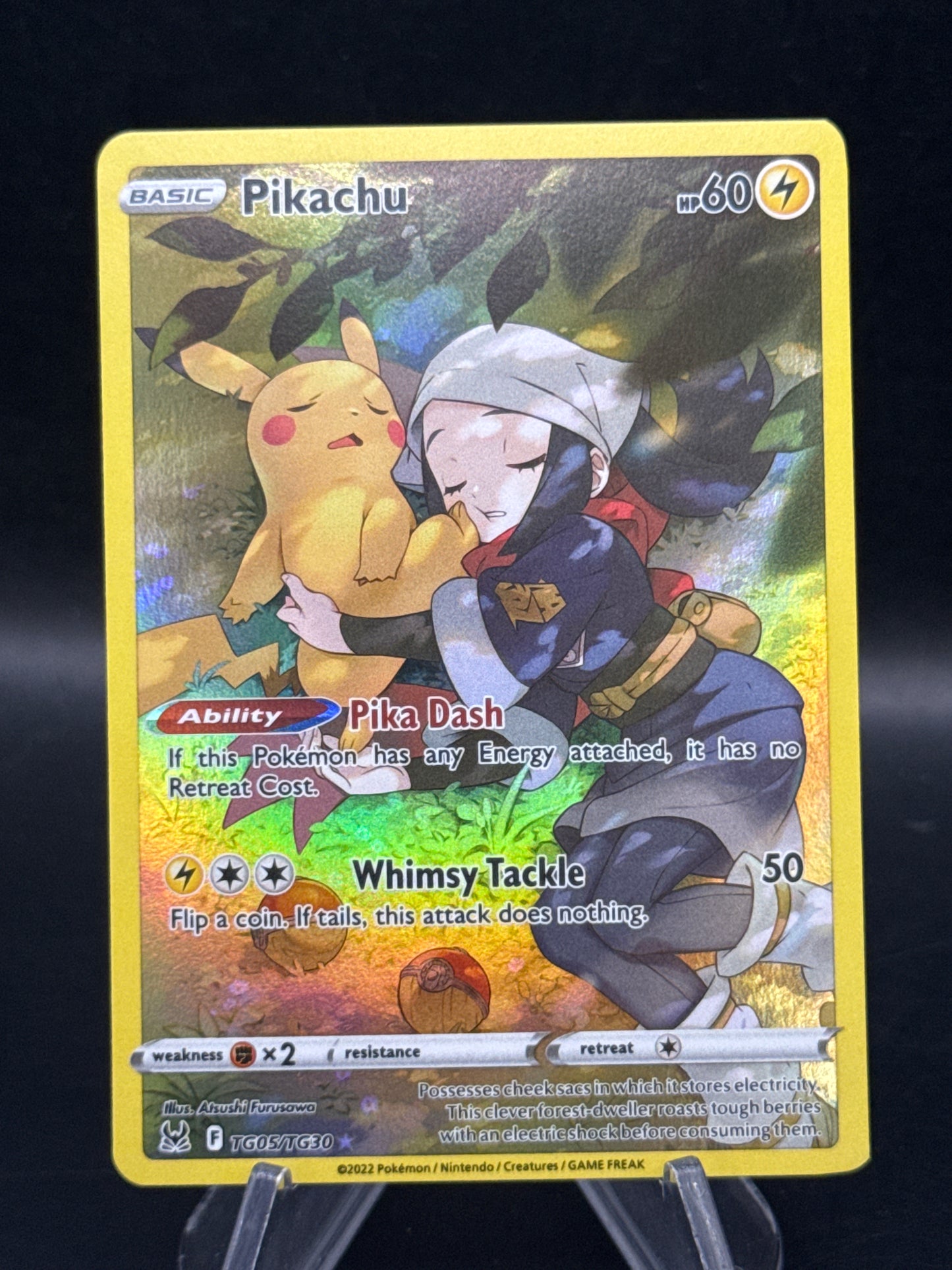 Pokémon TCG: 2022 Pikachu - TG05/TG30 - SWSH: Lost Origin Trainer Gallery