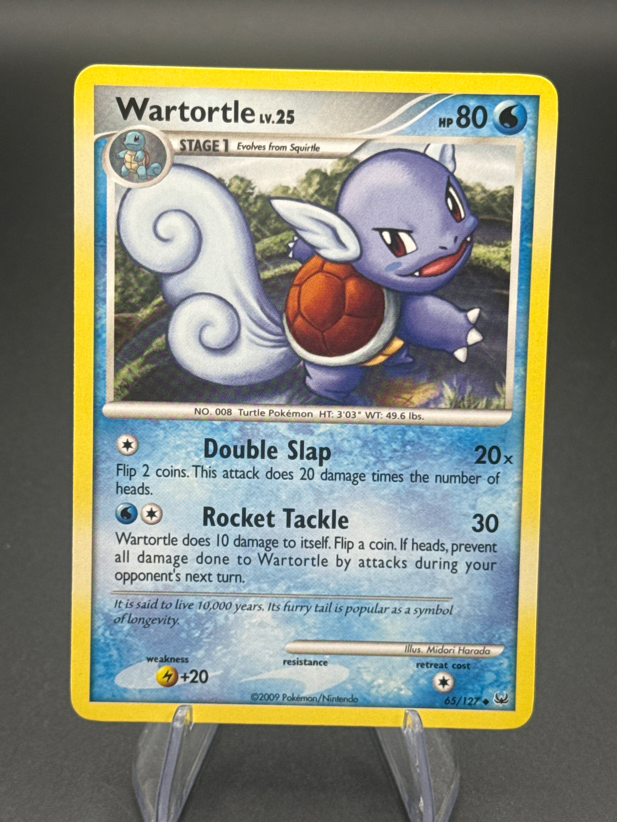 Pokémon TCG: 2009 Wartortle 65/127  -  Platinum