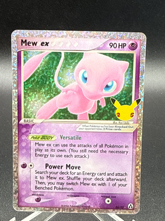 Pokémon TCG: 2006 Mew ex 88/92 SWSH: Celebrations