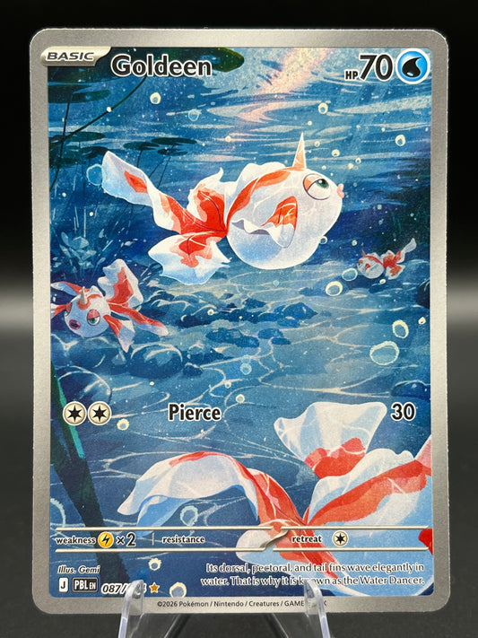 Pokémon TCG: 2026 Goldeen - 087/084 - ME05: Pitch Black
