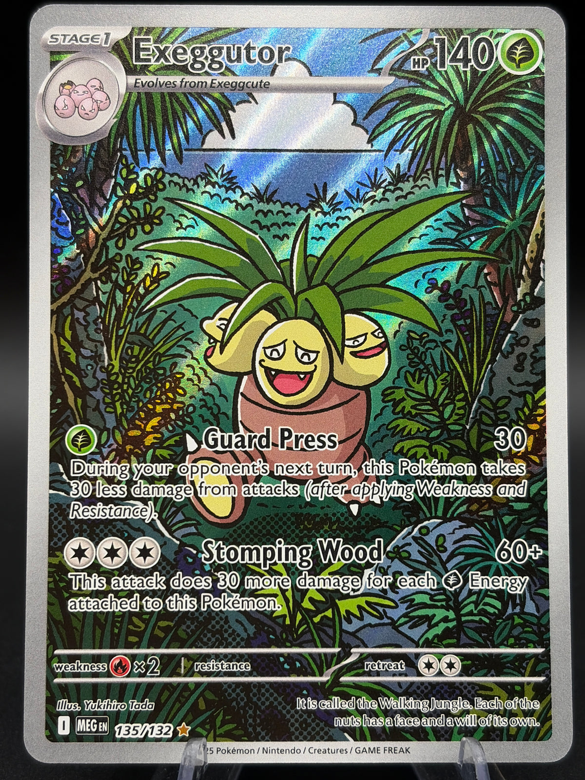 Pokémon TCG: 2025 Exeggutor - 135/132 - MEG: Mega Evolution