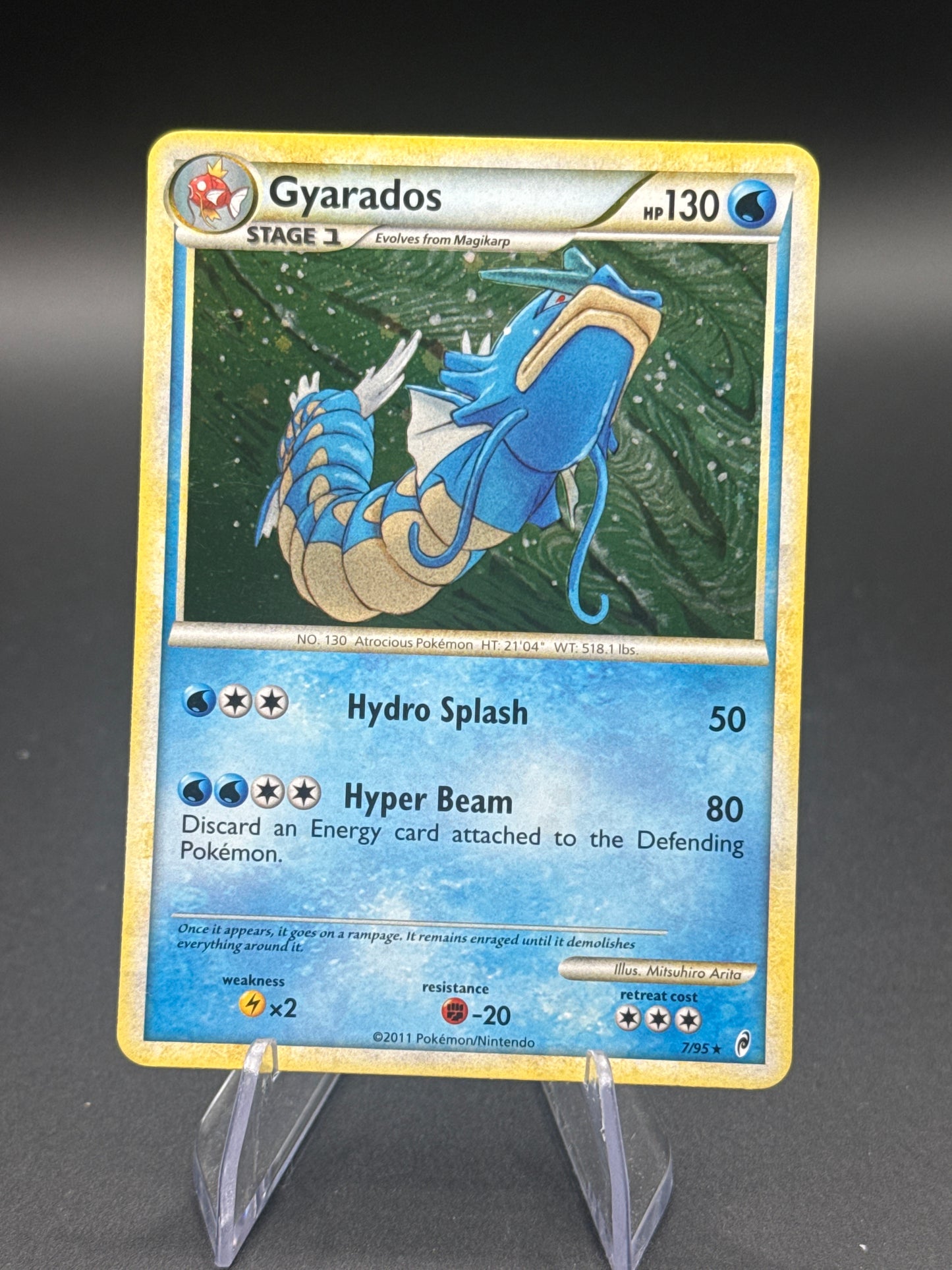 Pokémon TCG: 2011 Gyarados 7/95 Call of Legends