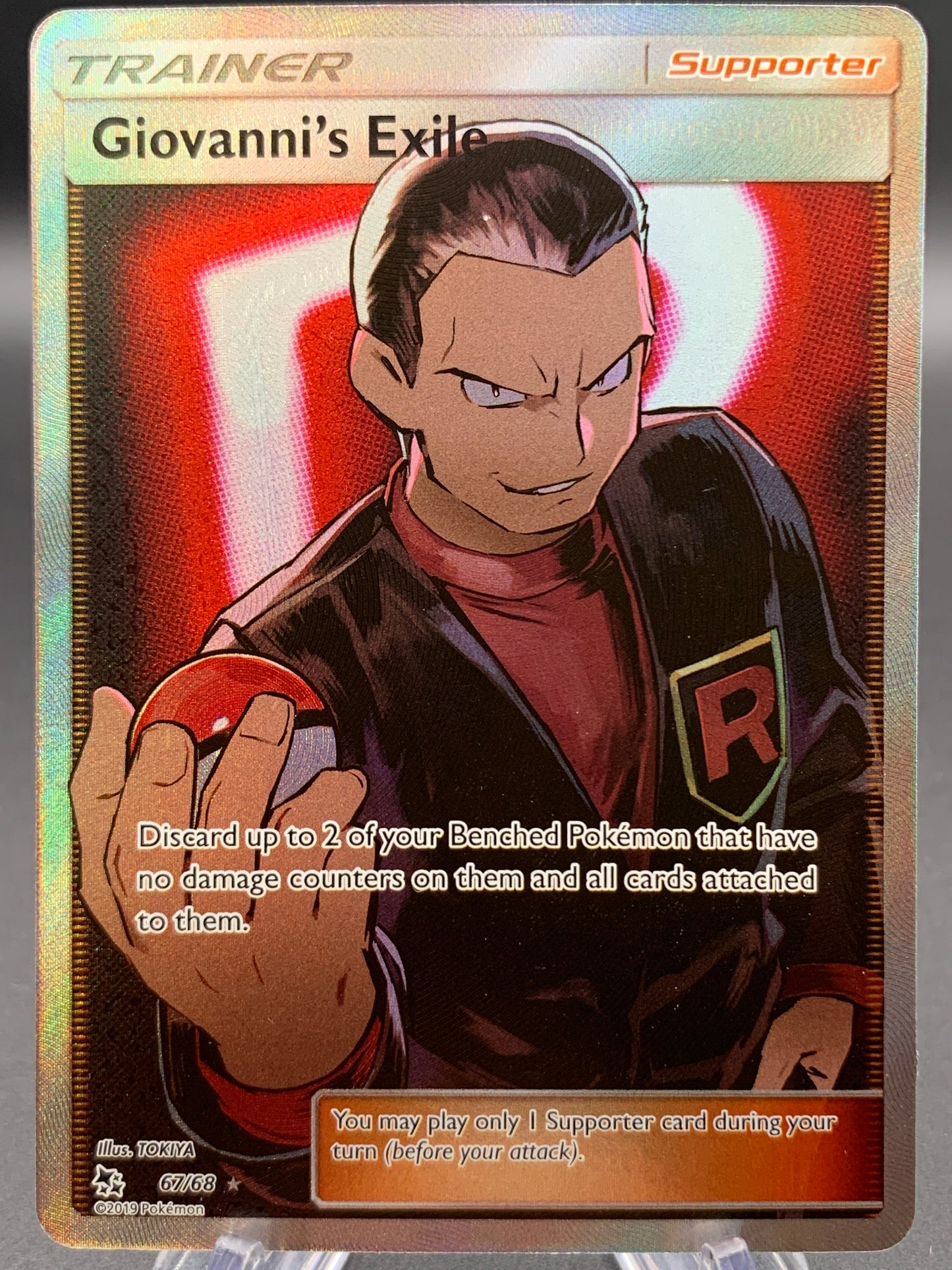Pokémon TCG: 2019 Giovanni's Exile - 67/68 - Hidden Fates