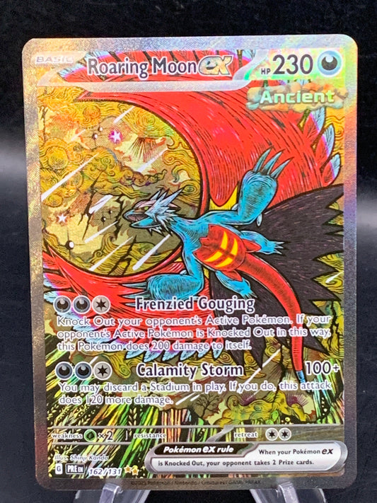 Pokémon TCG: 2025 Roaring Moon ex 162/131 SV: Prismatic Evolutions