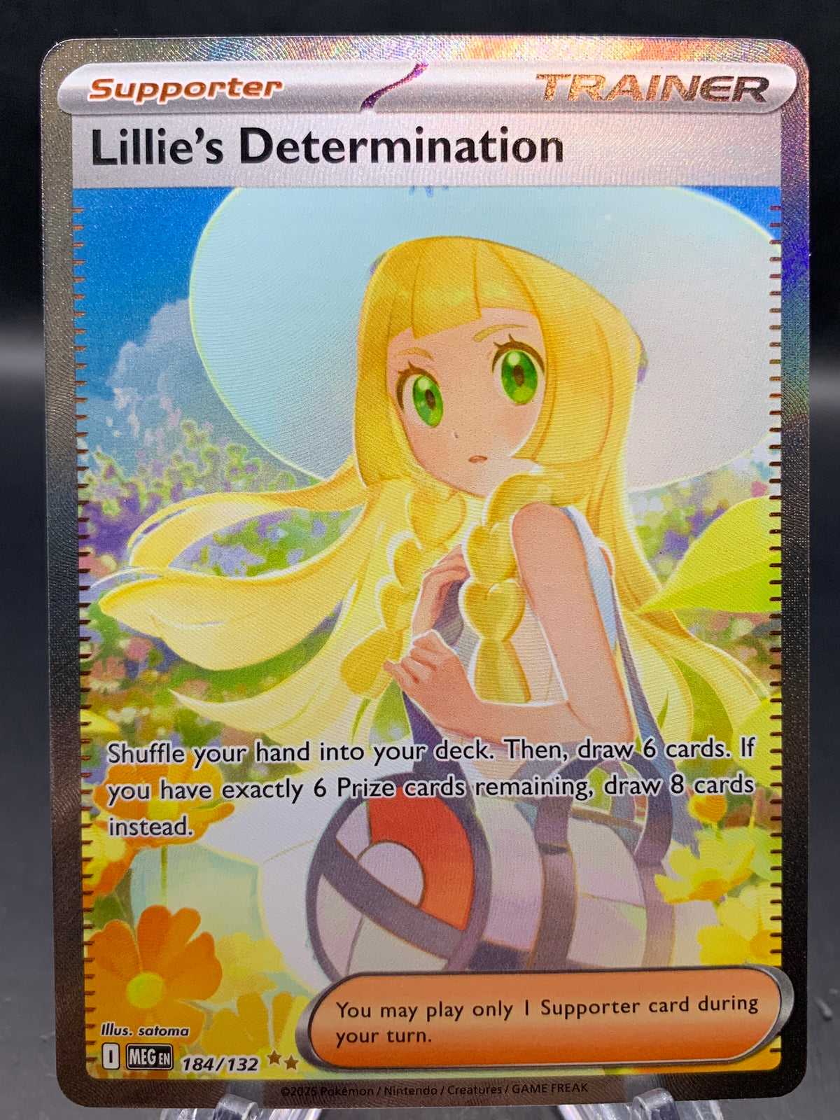 Pokémon TCG: 2025 Lillie's Determination - 184/132 - MEG: Mega Evolution