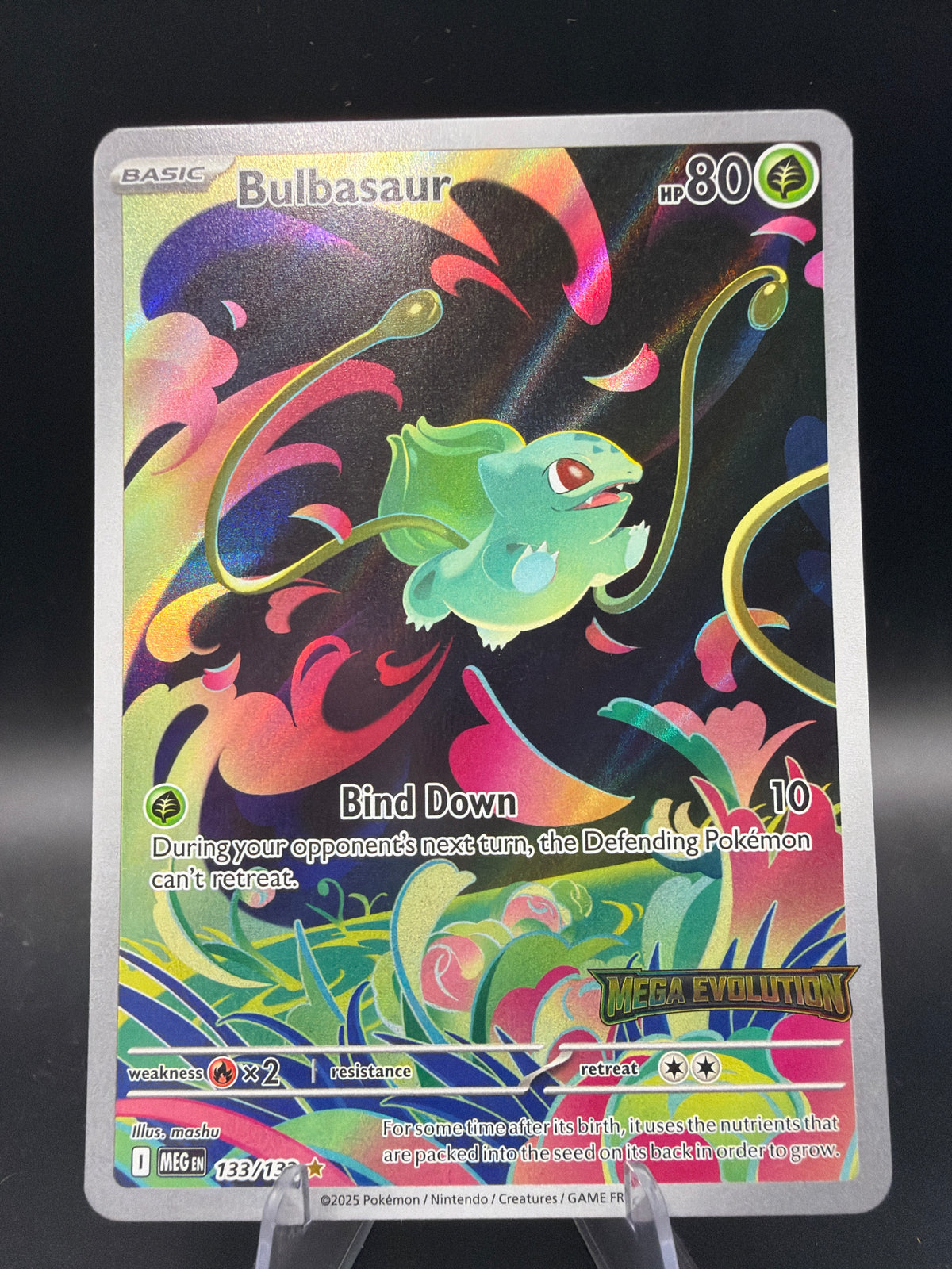 Pokémon TCG: 2025 Bulbasaur - 133/132 - MEG: Mega Evolution