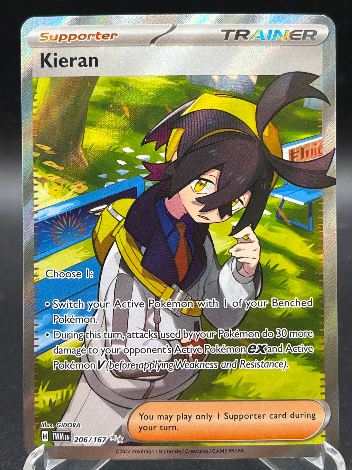 Pokémon TCG: 2025 Kieran 206/167 - SV06: Twilight Masquerade