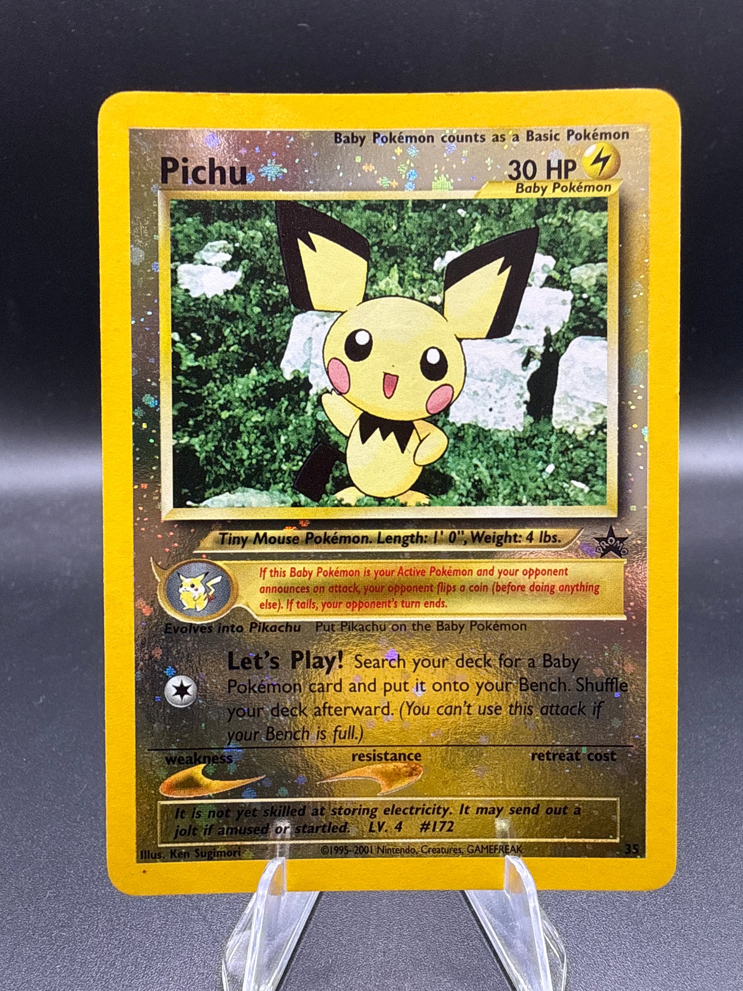 Pokémon TCG: Pichu 35 - WoTC Promo (PR)