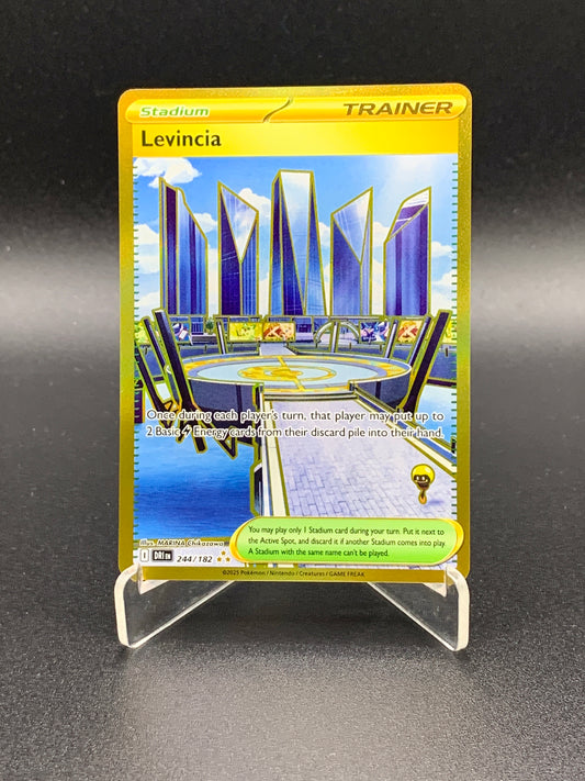 Pokémon TCG: 2025 Levincia 244/182 SV: Destined Rivals