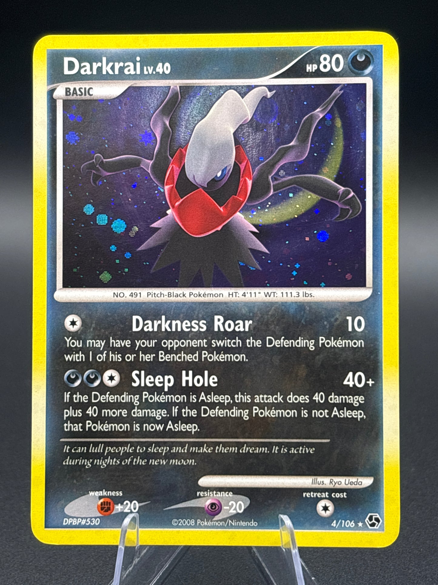Pokémon TCG: 2008 Darkrai 4/106 - Great Encounters