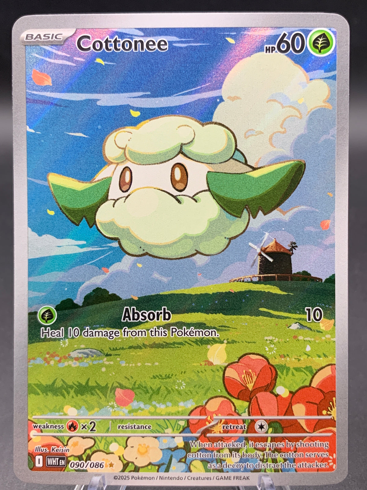 Pokémon TCG: 2025 Cottonee - 090/086 - SV: White Flare