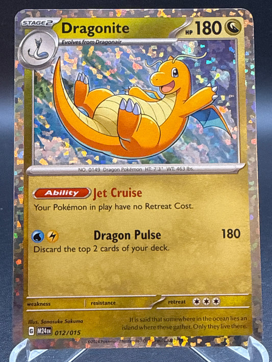 Pokémon TCG: 2025 Dragonite 012/015 M24EN McDonald's Promos