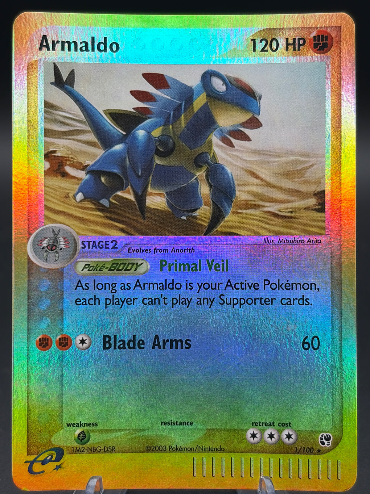 Pokémon TCG: 2003 Armaldo - EX Sandstorm (SS) (Reverse Holo)
