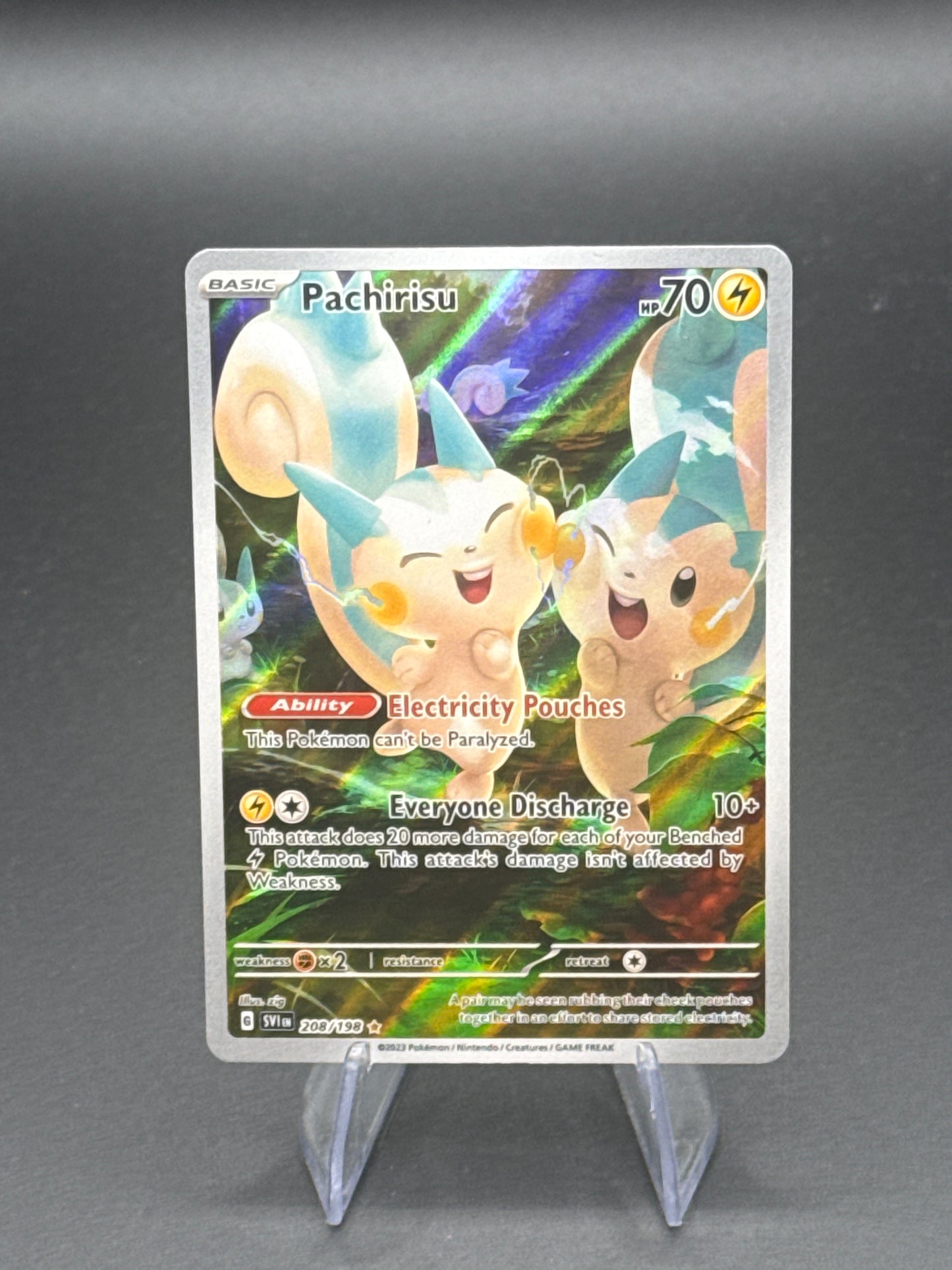 Pokémon TCG: 2023 - Pachirisu - 208/198 - SV: Scarlet & Violet Base Set