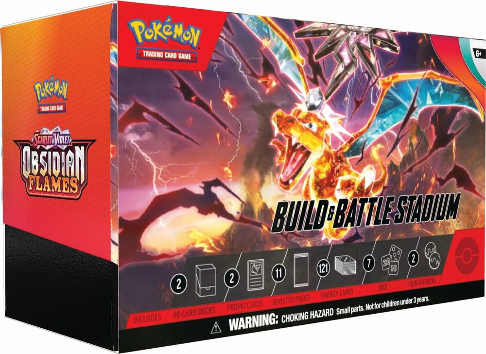 Pokémon TCG: Scarlet & Violet - Obsidian Flames - Build & Battle Stadium