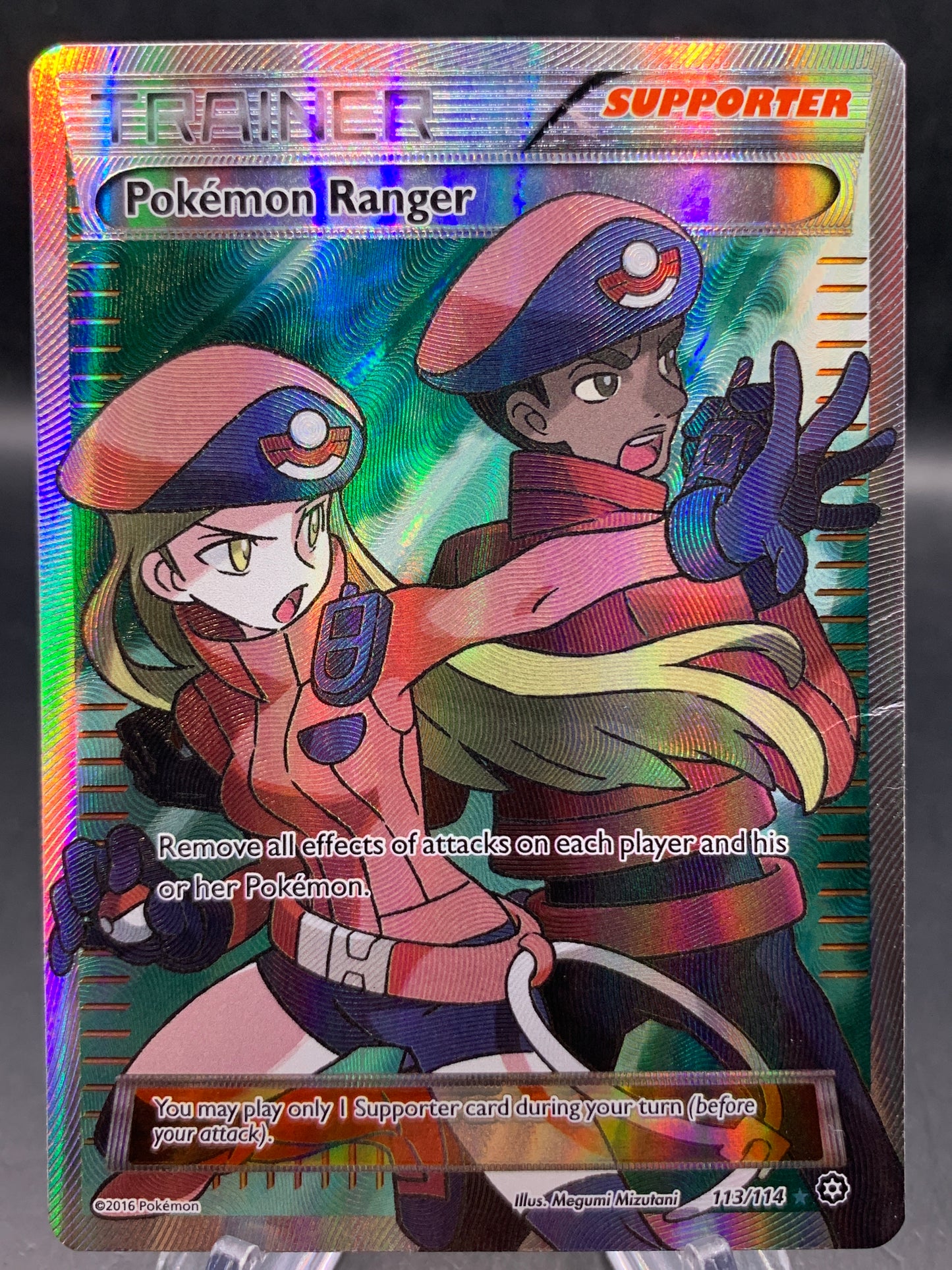 Pokémon TCG: 2016 Pokémon Ranger - 113/114 - XY: Steam Siege