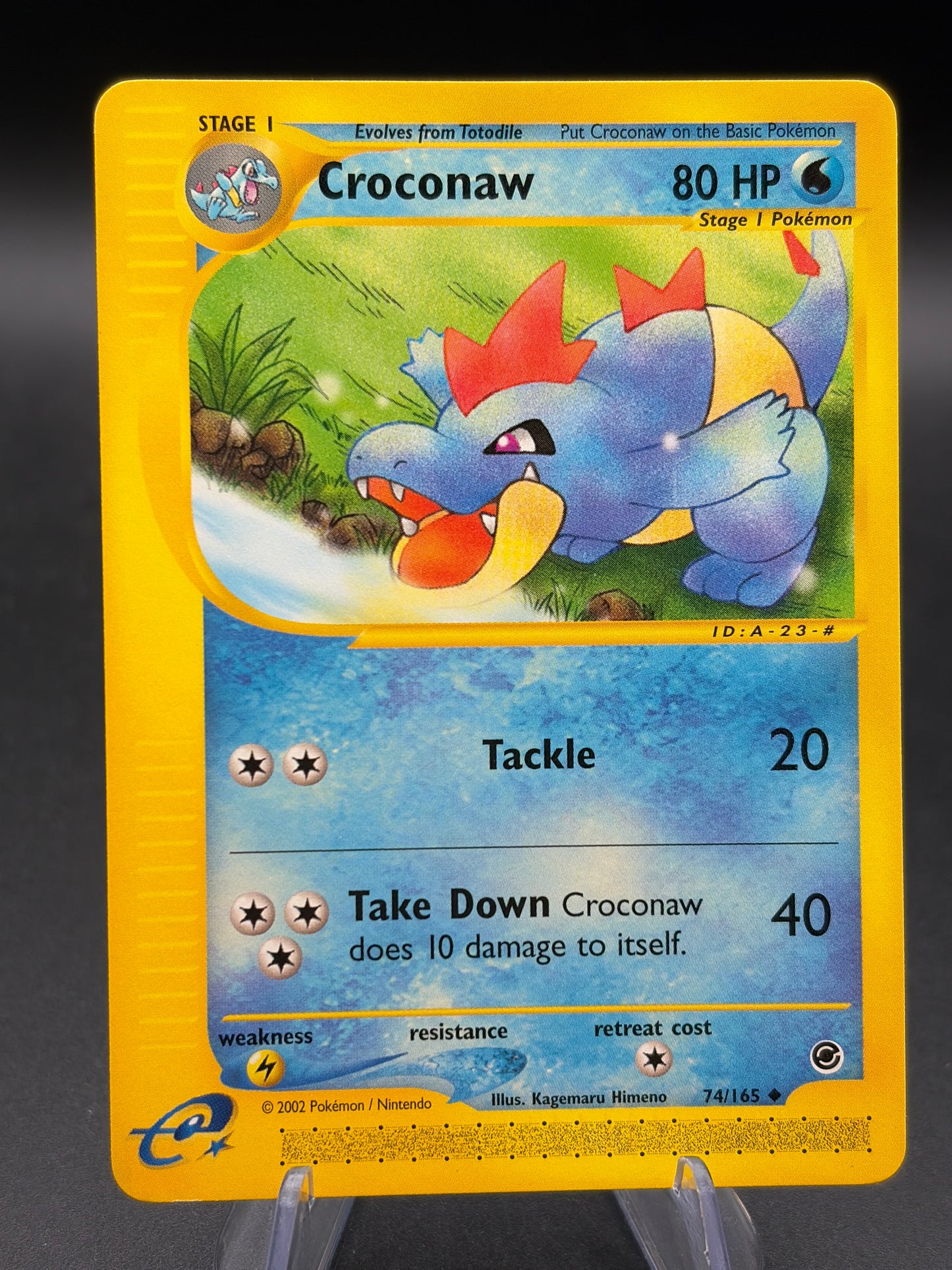 Pokémon TCG: 2002 - Croconaw - 74/165 - Expedition