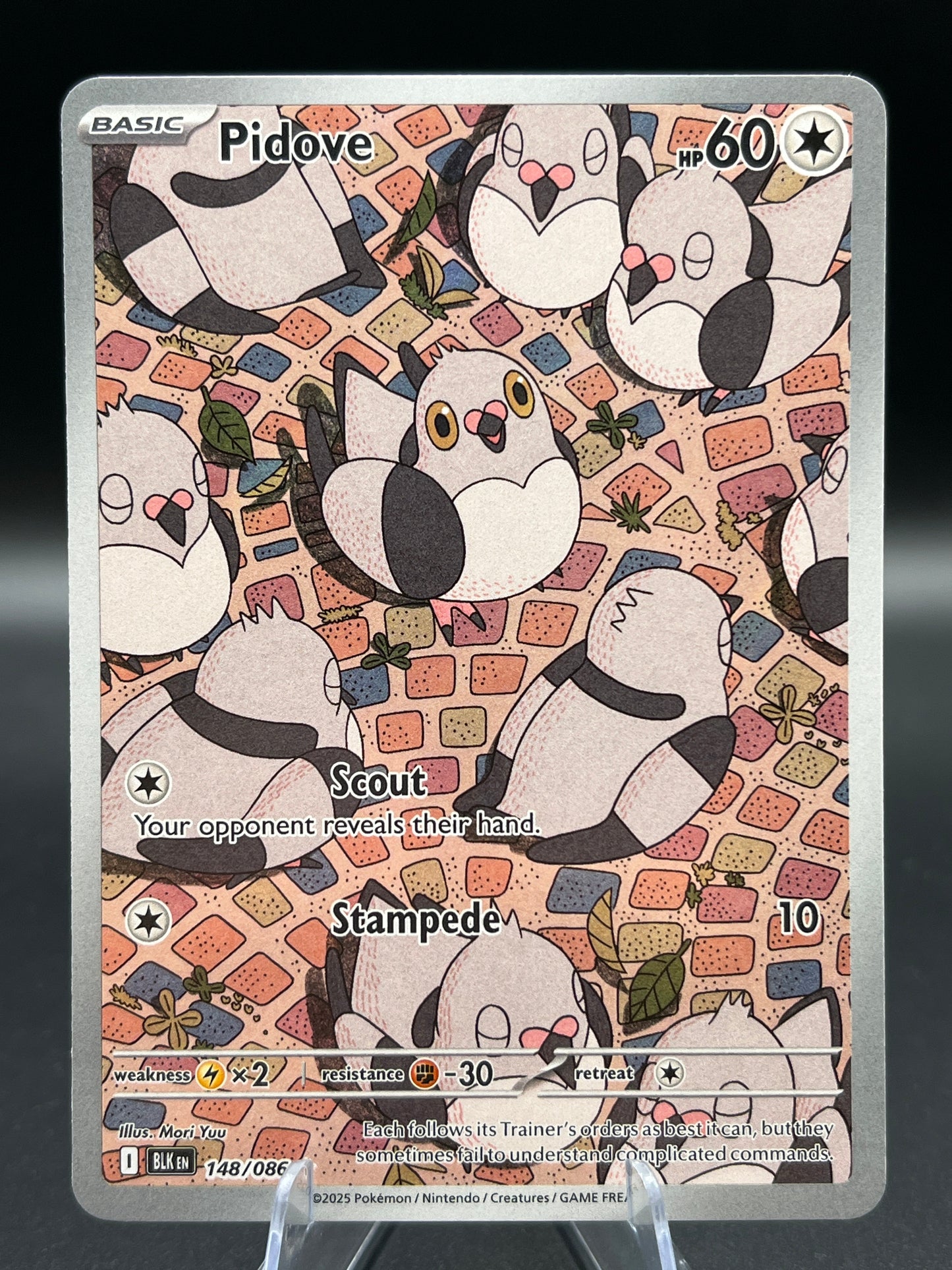 Pokémon TCG: 2025 Pidove 148/086 - SV: Black Bolt