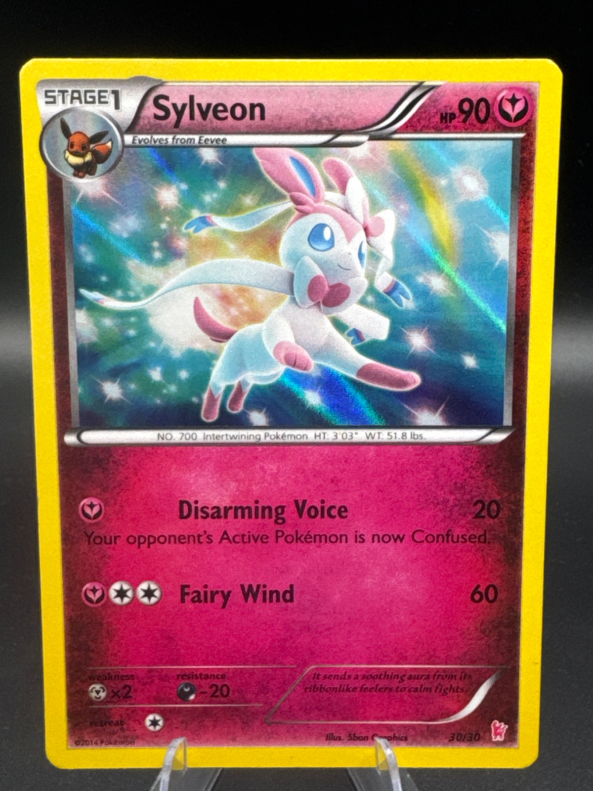 Pokémon TCG: 2014 Sylveon - 30/30 - XY: Trainer Kit