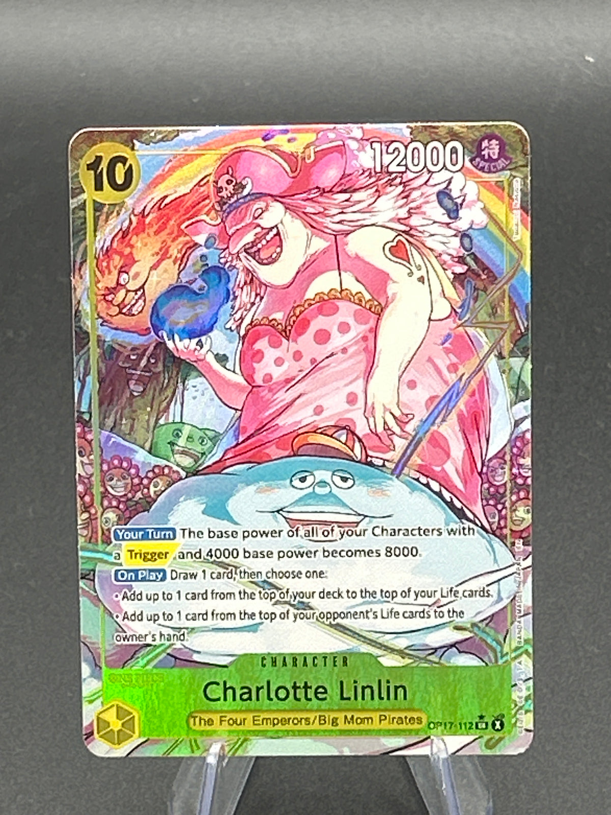 One Piece TCG: Charlotte Linlin (112) (Alternate Art) - The World's Strongest Warriors (OP17)