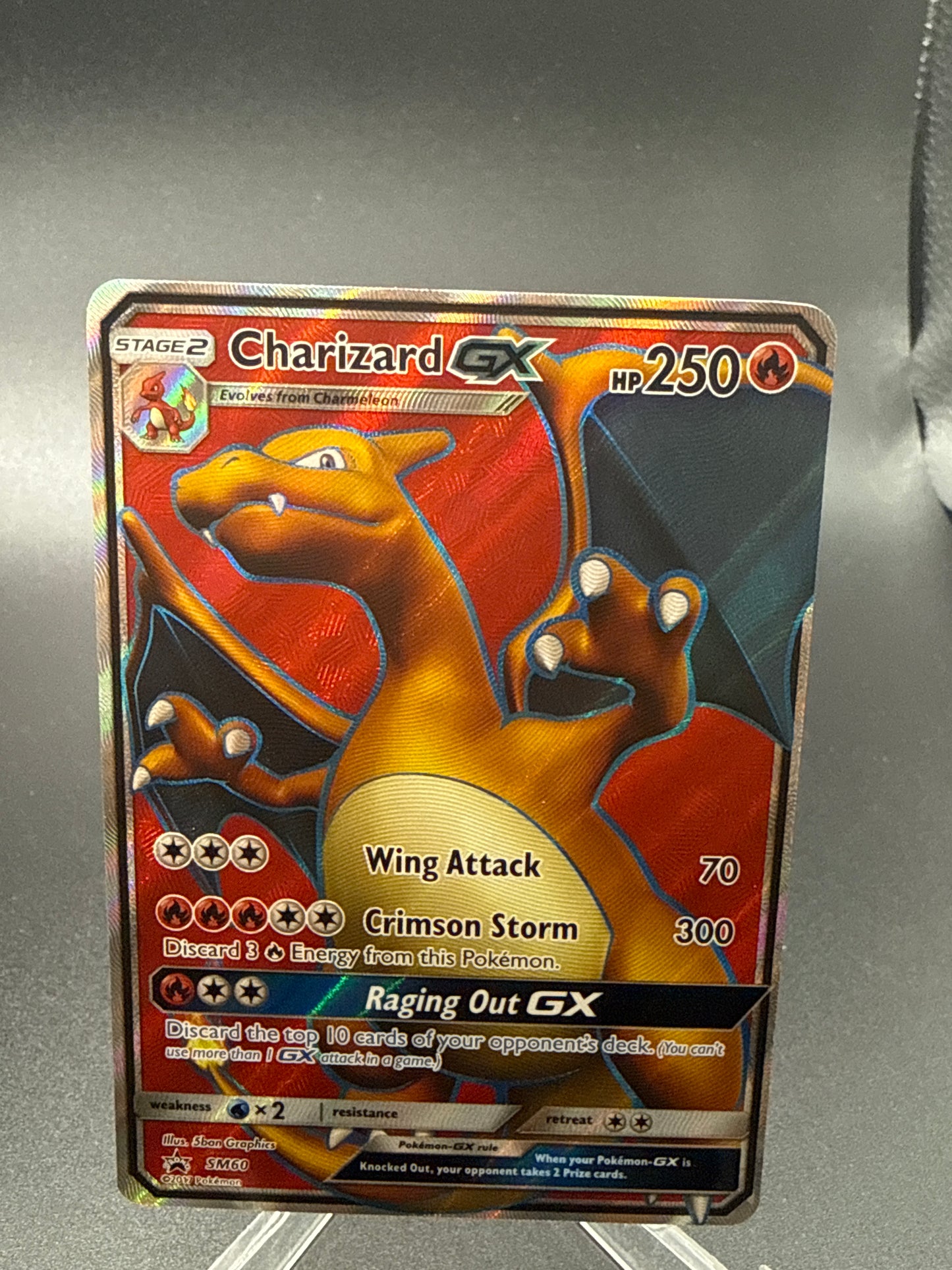 Pokémon TCG: 2017 Charizard GX SM60 S&M: Promos