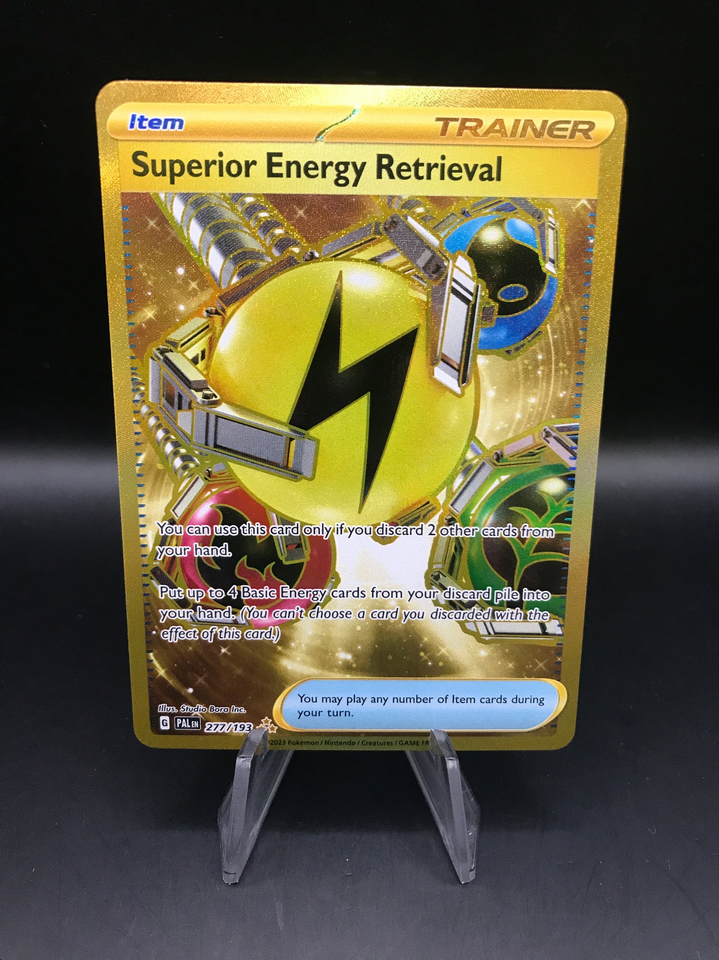 Pokémon TCG: 2023 Superior Energy Retrieval 277/193 SV: Paldea Evolved