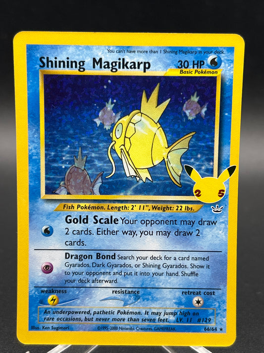 Pokémon TCG: 2000 Shining Magikarp 66/64 Celebrations Collection