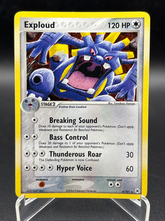 Pokemon TCG - 2004 Exploud 6/101 Hidden Legends