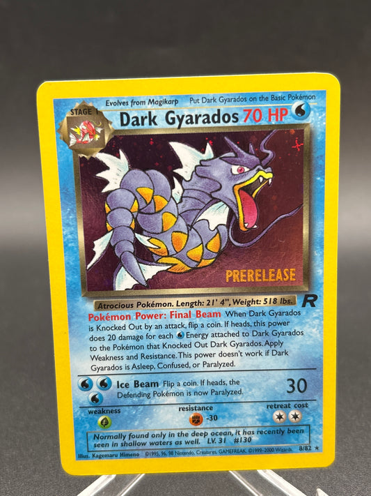 Pokémon TCG: 2000 Dark Gyarados (Prerelease) WoTC Promo