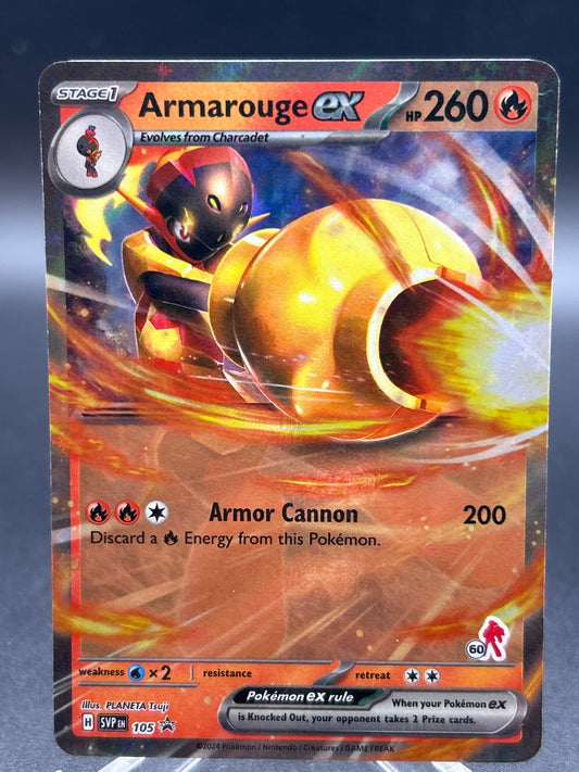 Pokémon TCG: Armarouge ex (Armarouge 60) #105 BA24: Battle Academy 2024