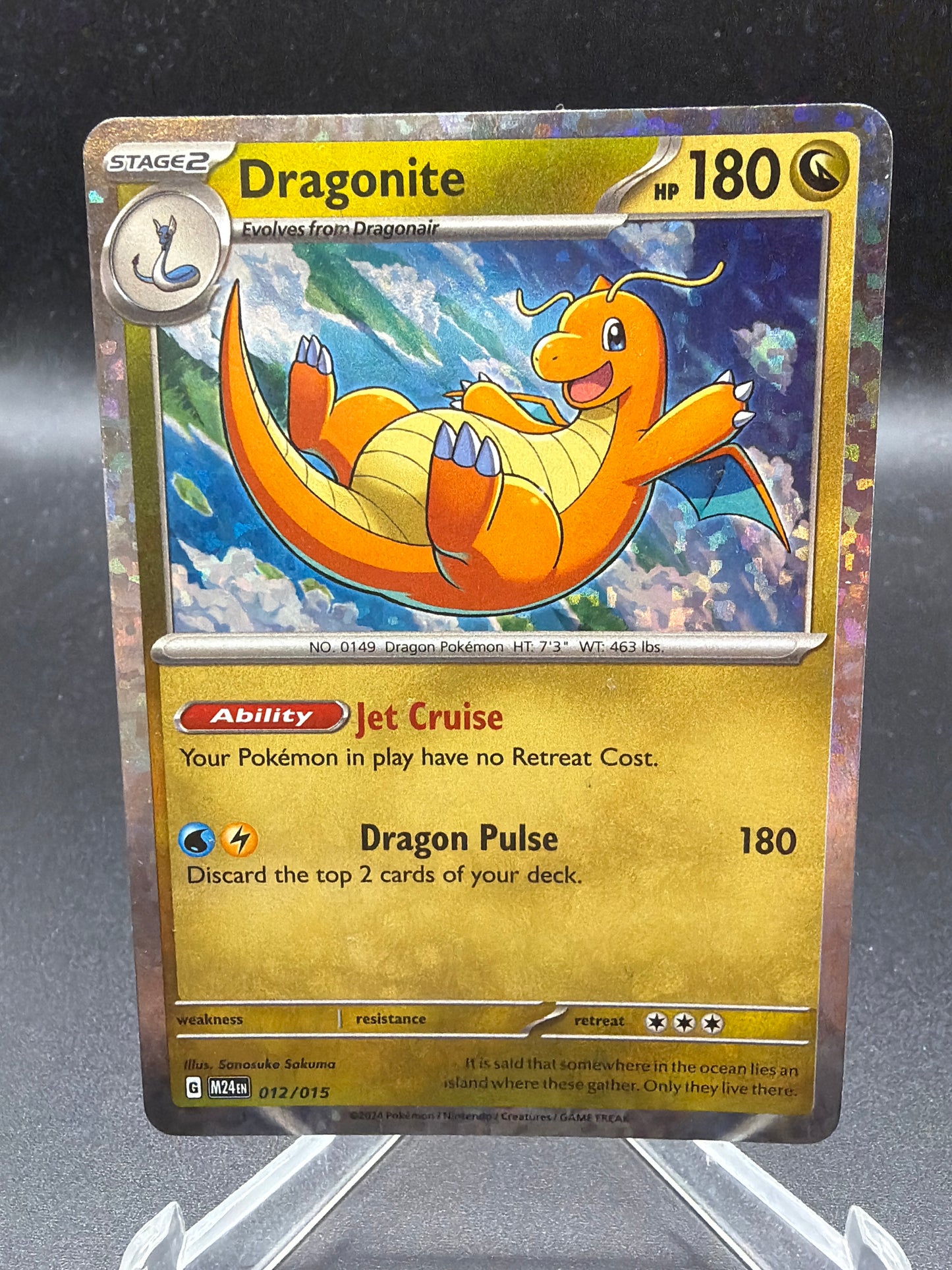 Pokémon TCG: 2024 - Dragonite - 012/015 - M24EN: McDonald's Promos