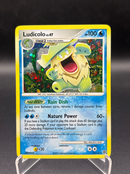 Pokémon TCG: 2007 Ludicolo 13/132 Secret Wonders Holo