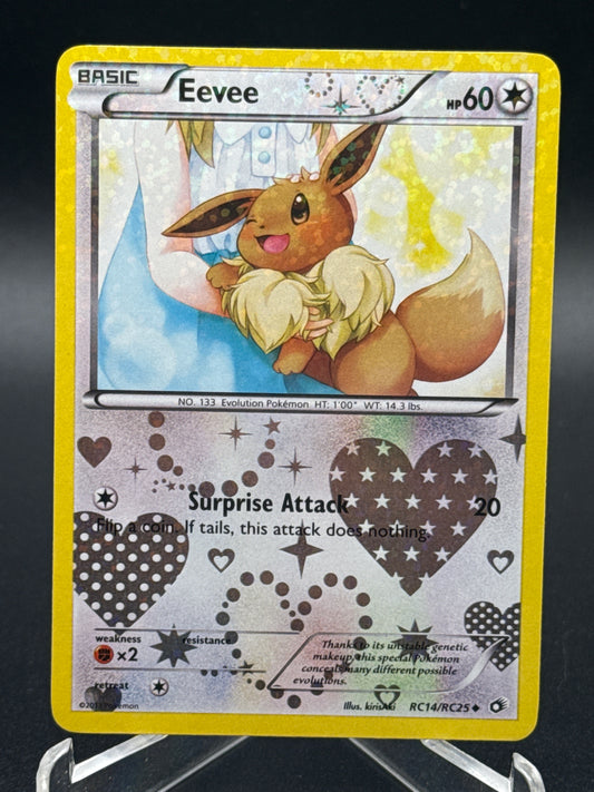 Pokémon TCG: 2013 Eevee RC14/RC25 BW: Legendary Treasures Radiant Collection