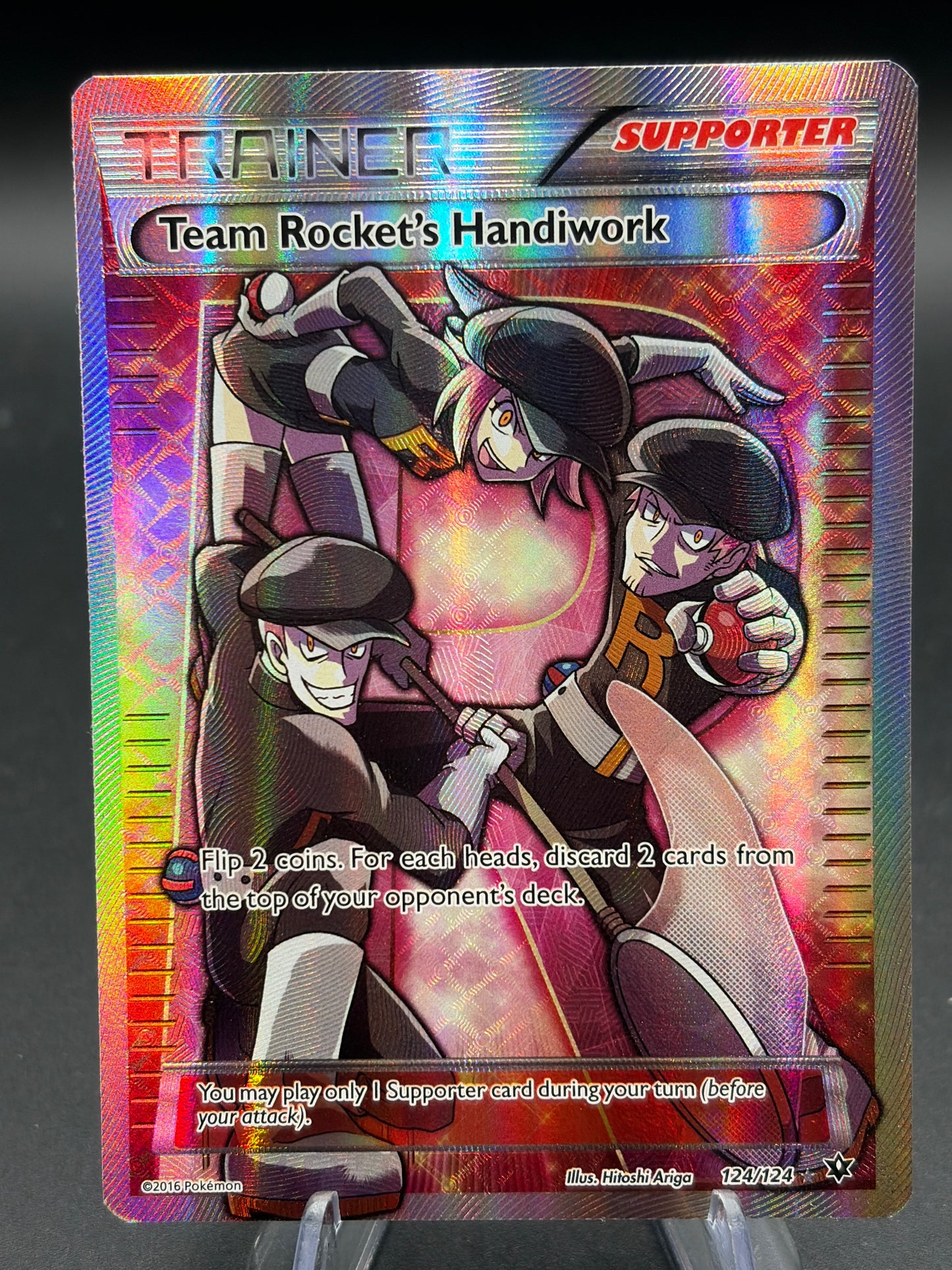 Pokémon TCG: Team Rocket's Handiwork (Full Art) - XY - Fates Collide (FCO)