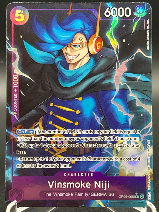 One Piece TCG: Vinsmoke Niji OP06-065 Premium Booster -The Best