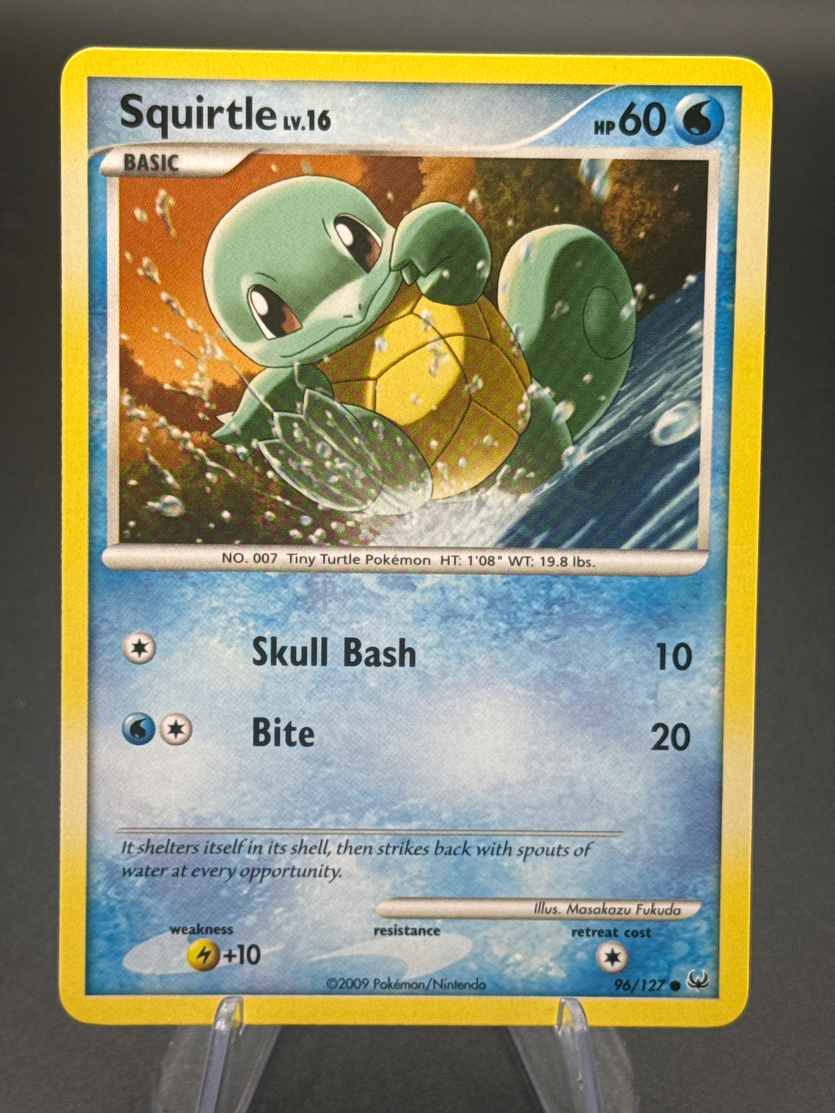 Pokémon TCG: 2009 Squirtle 96/127  -  Platinum