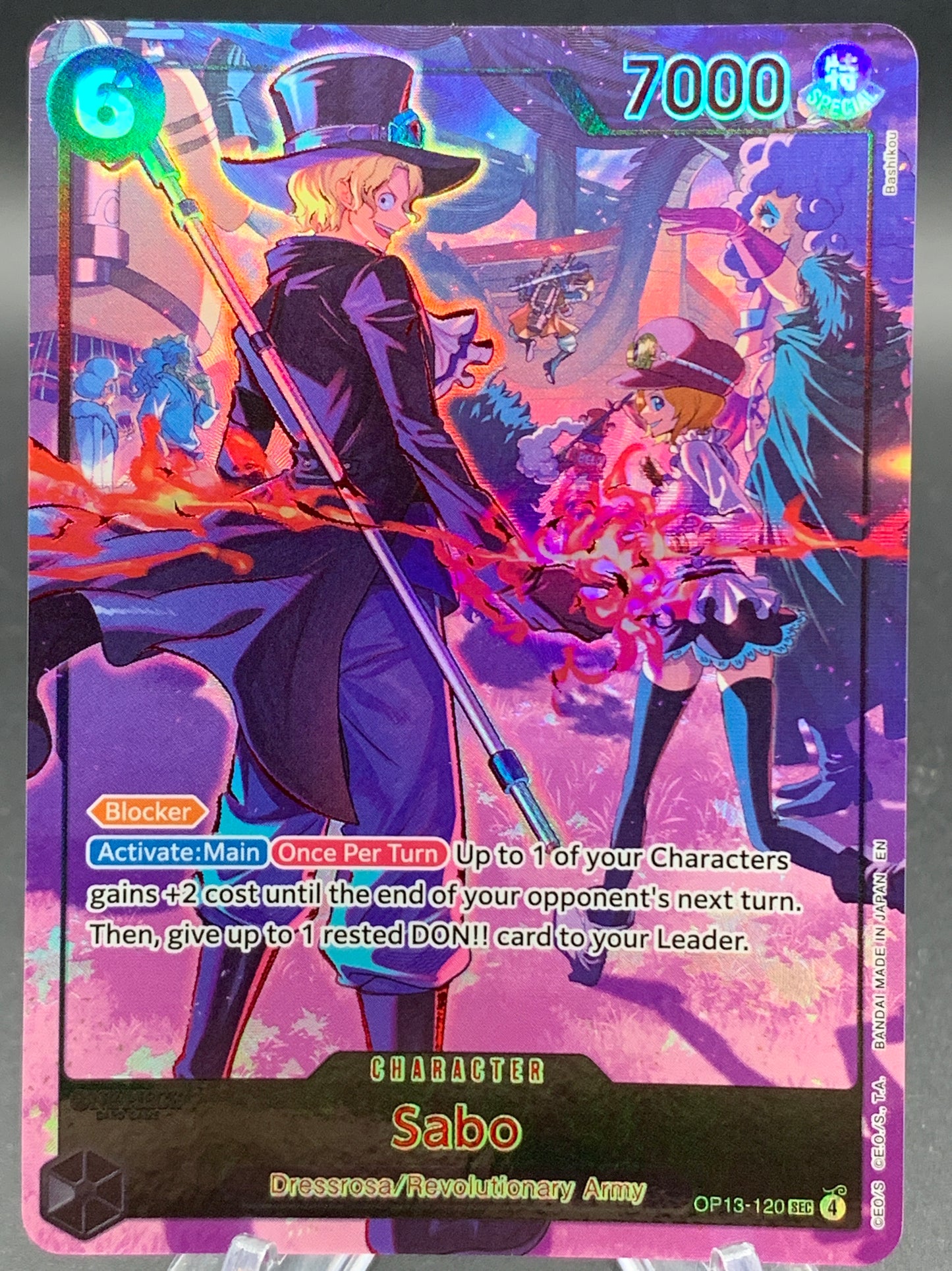 One Piece TCG: Sabo (120) (English Version 3rd Anniversary Set) - One Piece Promotion Cards