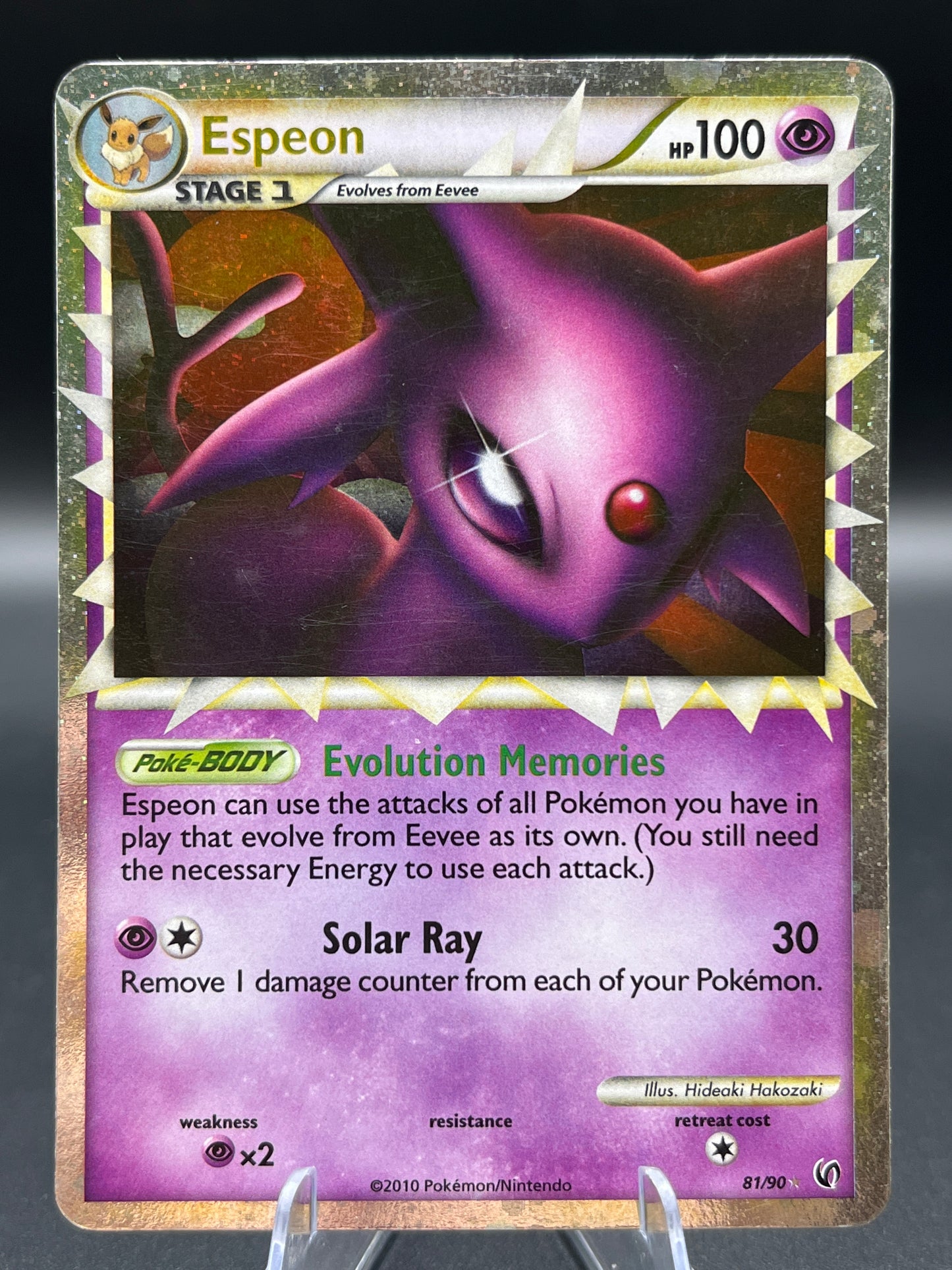 Pokémon TCG: 2010 Espeon (Prime) 81/90 - Undaunted